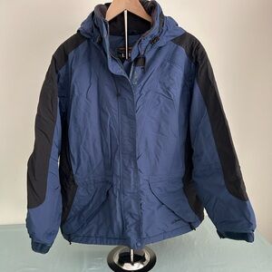 L.L. Bean women’s Two-Tone Raincoat